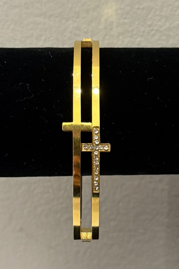 Pulsera Cross Spirit Golden
