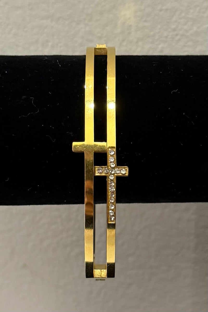 Pulsera Cross Spirit Golden