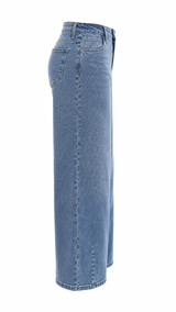 Pantalon Boyfriend Rhinestone Medium Denim
