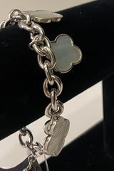 Pulsera Dupe Van Cleef Silver