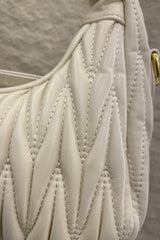 Bolsa Dupe Miu Miu Blanca