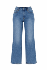 Pantalon Wide Leg Light Denim