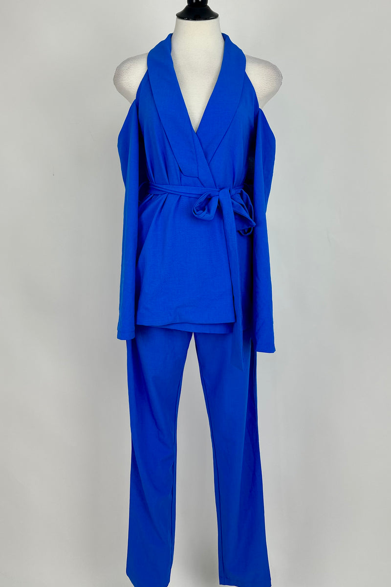 Romper Azul Con Blazer