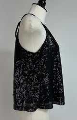 Blusa de Lentejuela negro