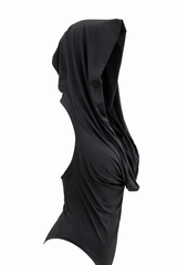 Pantiblusa con Capucha Negra