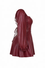 Vestido Merlot Tinto