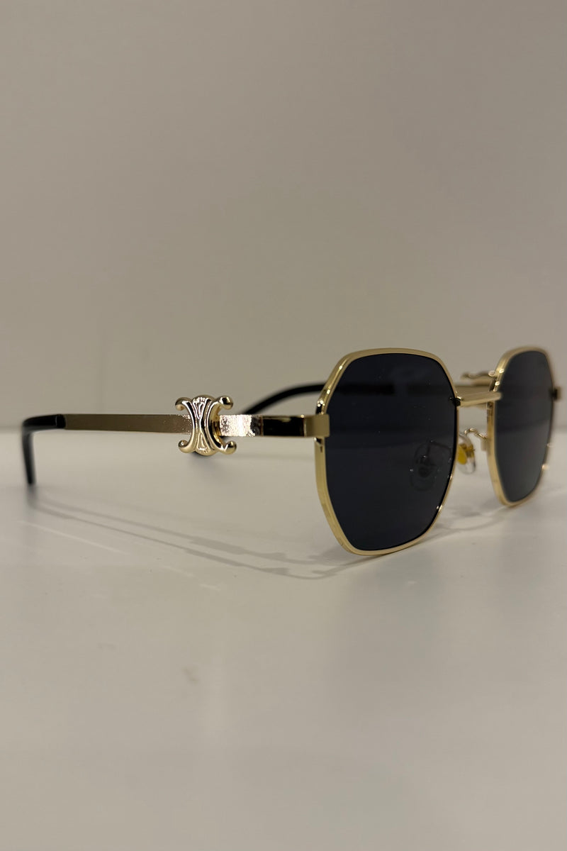 Lente Dupe Celine Metal Cuadrado
