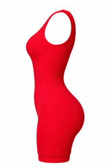 Jumper Basico de Short Rojo