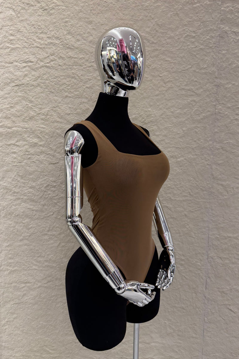 Pantiblusa Tirante Mesh Latte
