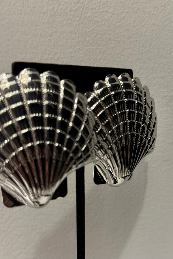 Aretes Seashell Metal