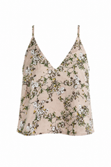 Blusa Floreada De Tirantes