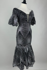 Vestido Brillos Art Deco