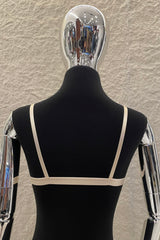 Bralette Liso Triangulo Beige