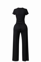 Set Blusa y Pantalon Olgado Negro