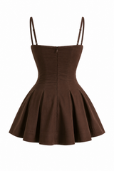 Vestido Mini Chocolate