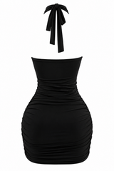 Vestido Celeste Ruched