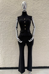 Set Top y Pantalon Negro