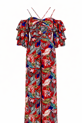 Romper Rojo Estampado