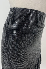 Falda Asimétrica de Lentejuelas