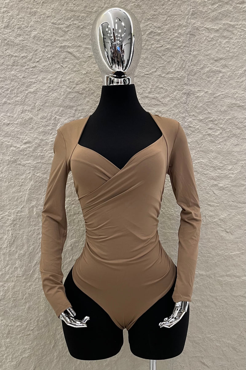 Pantiblusa Manga Larga Beige