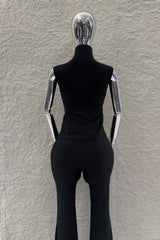 Set Top y Pantalon Negro