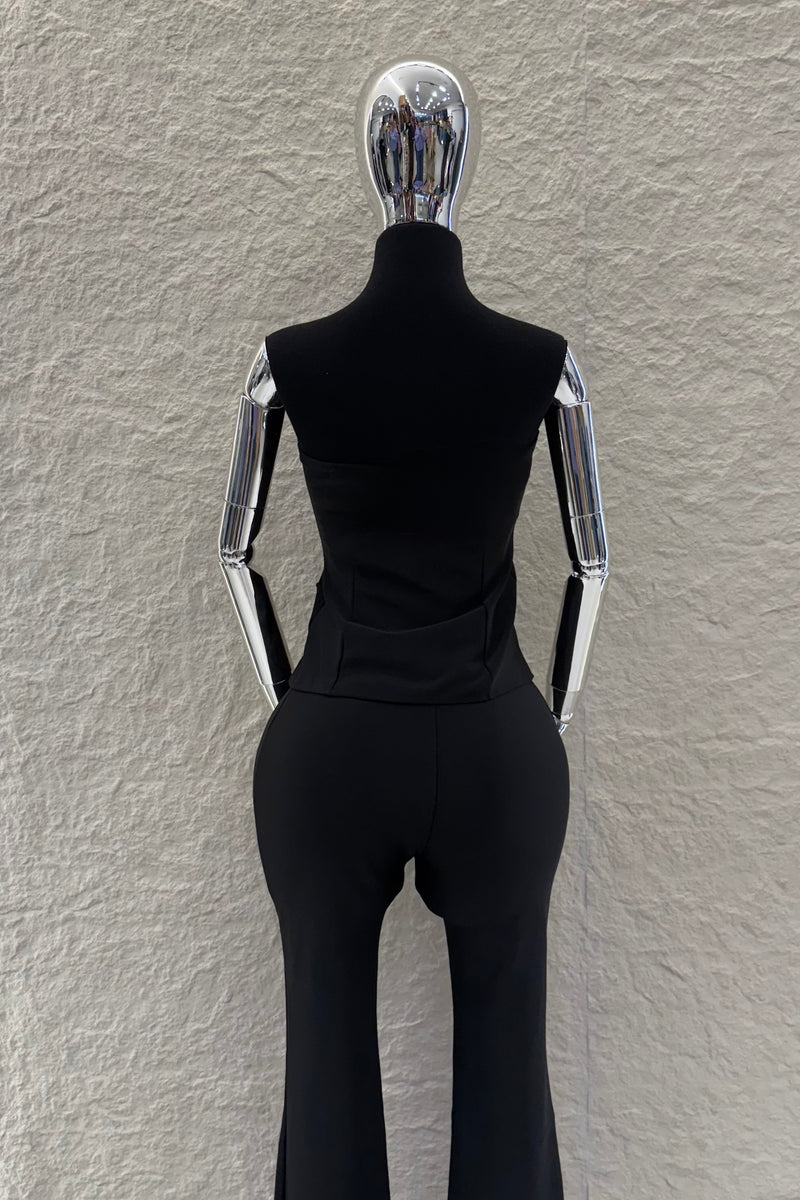 Set Top y Pantalon Negro