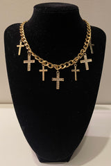 Collar Cruz Golden
