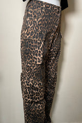 Pantalon Cargo Animal Print