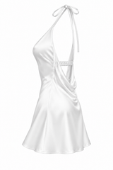 Vestido Off White Halter