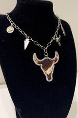 Collar Bronco Plateado