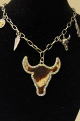 Collar Bronco Plateado