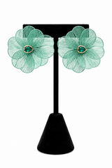 Aretes Wire Flower