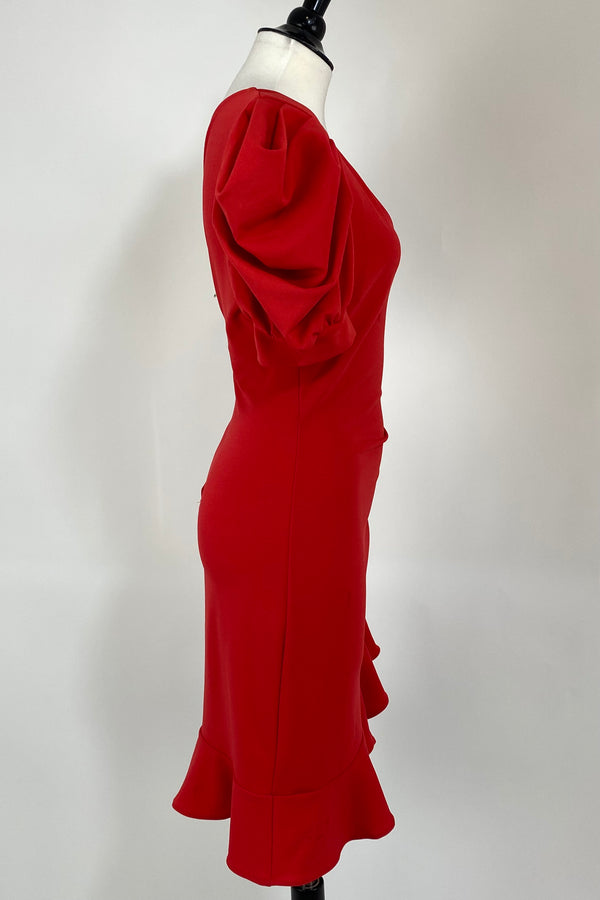 Vestido Ajustado Rojo