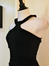 Vestido Halter Negro