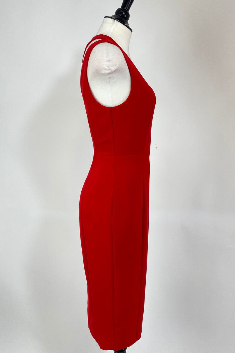 Vestido Rojo Ajustado