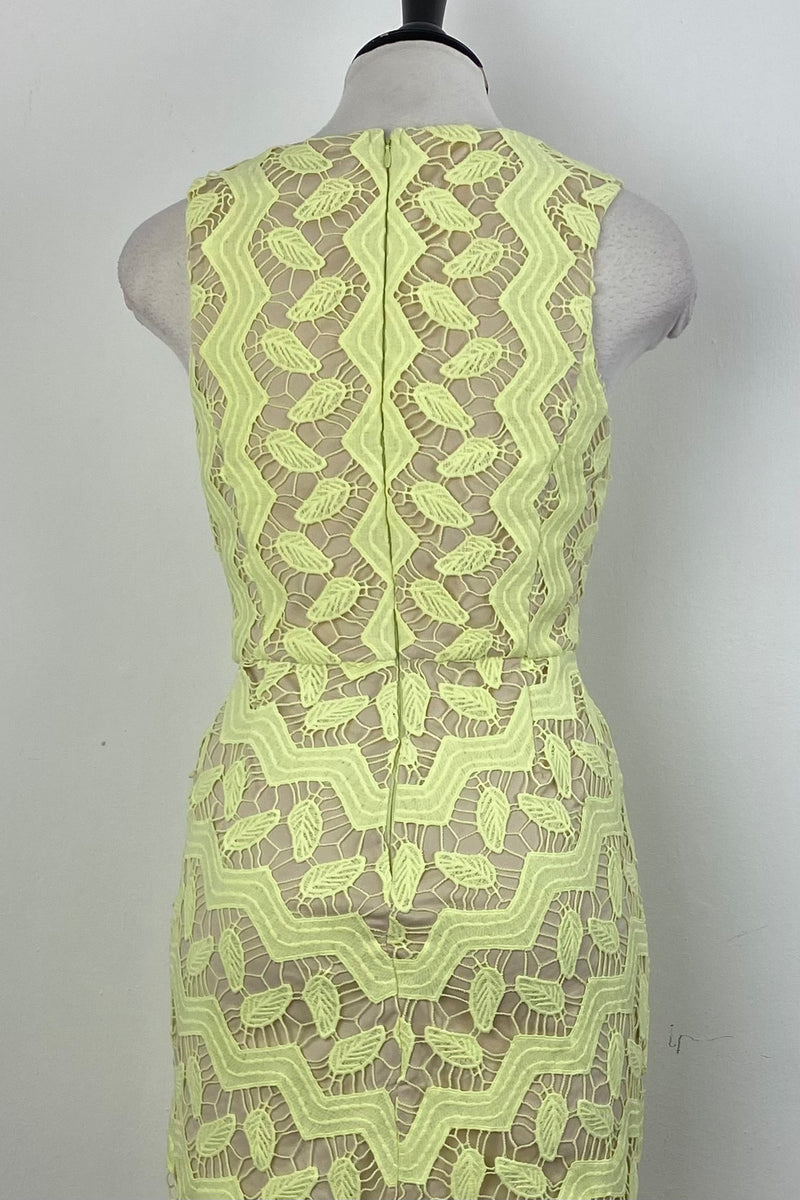 Vestido Ajustado De Encaje