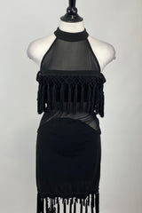 Vestido Negro Halter