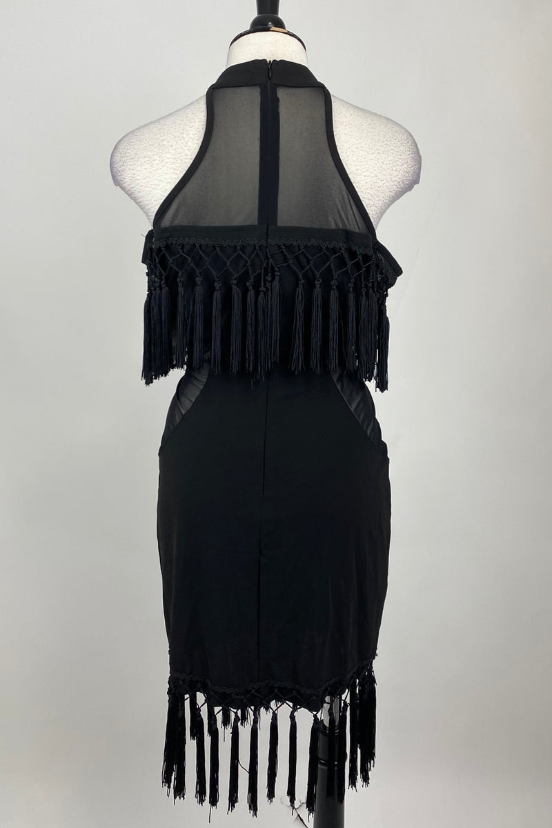 Vestido Negro Halter