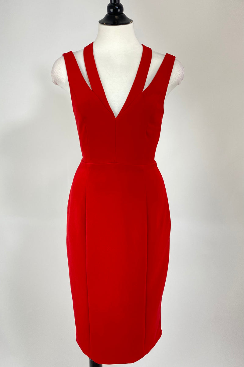 Vestido Rojo Ajustado