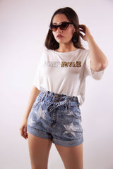 Playera Flowy Stay Wild