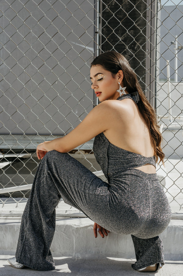 Set Palazzo CropTop Halter