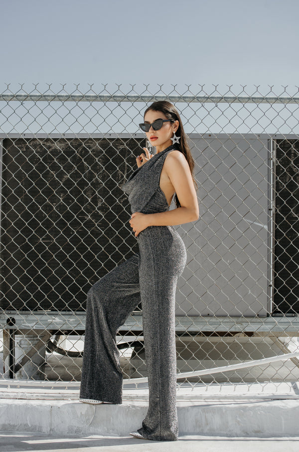 Set Palazzo CropTop Halter